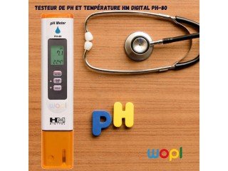 Testeur de pH HM Digital PH-80