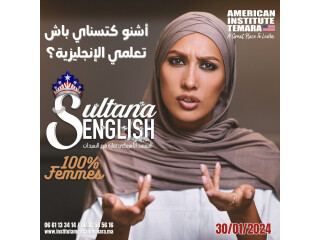 Sultana English nouveau concept 100% femme Anglais