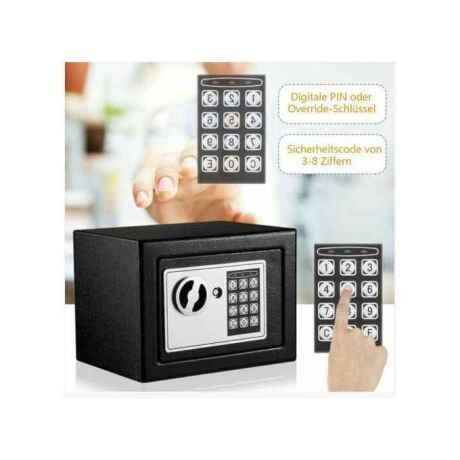 coffre-fort-a-serrure-electronique-avec-code-pin-et-2-cles-fixations-murales-et-au-sol-big-1
